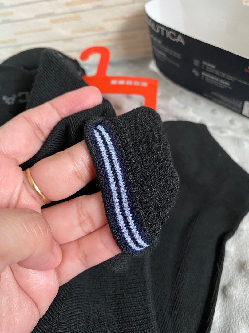 NAUTICA BLACK SOCKS US6-12 (Category: Socks) located in Puerto Princesa. Submitted by kanejela (Listing ID 1382001747, Image 3). Description: Brand new SOLD PER PIECE.