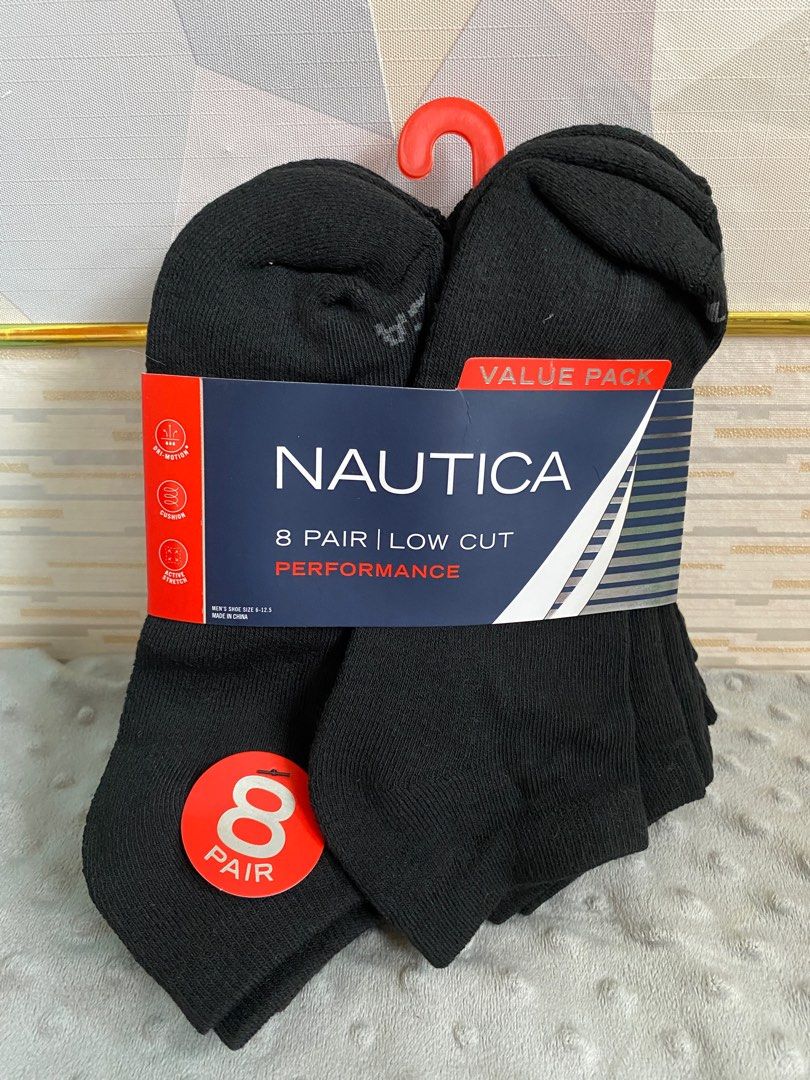 NAUTICA BLACK SOCKS US6-12 (Category: Socks) located in Puerto Princesa. Submitted by kanejela (Listing ID 1382001747, Image 1). Description: Brand new SOLD PER PIECE.