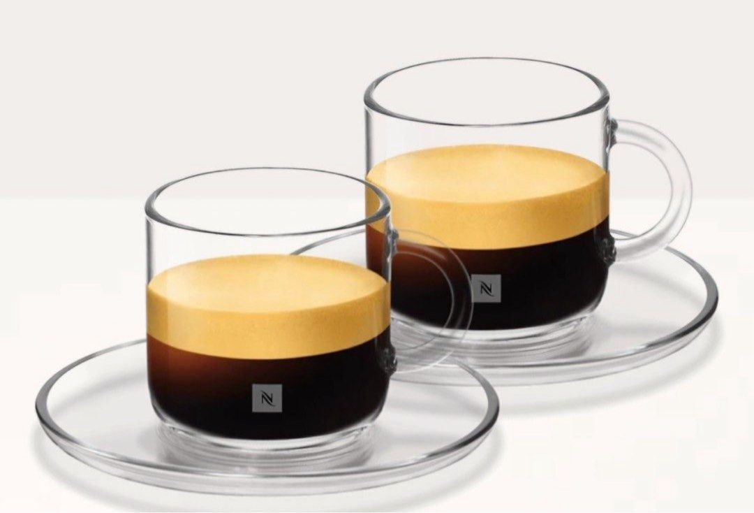 Nespresso Vertuo Lungo cup and saucer