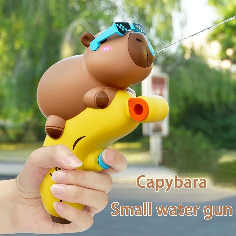 New Capibara Water Gun Toy for Children Cartoon Press-type Capybara Toy ...