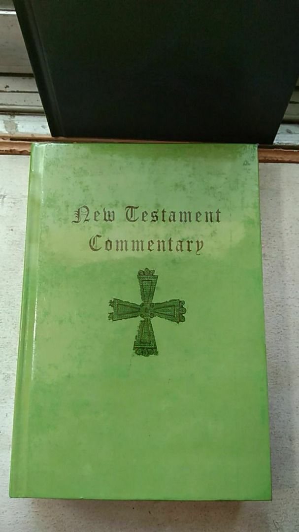 New Testament Commentary (Category: Religion Books) located in Quezon City. Submitted by biblenext (Listing ID 1381925463, Image 1). Description: New Testament Commentary (Copy).