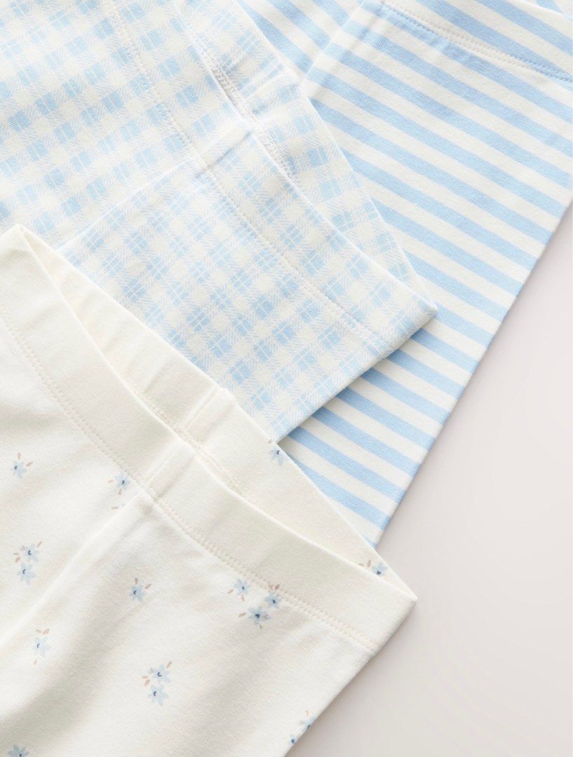 NEXT 3 pack Blue Ribbed Baby Leggings 3-4 years (Category: Babies & Kids Fashion) located in Johor Bahru. Submitted by prelovedbaby.mommy (Listing ID 1381965558, Image 2). Description: Brand New NEXT Leggings 3pcs Price as stated above PRICE EXCLUDE POSTAGE FEE 💯Authentic item only First paid, first serve Postage during weekends only (Sat/Sun) ⛔️ urgent order ⛔️ back out ⛔️ joy buyer .
