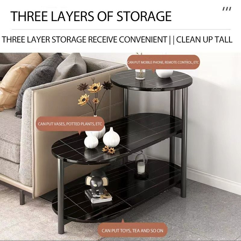 Nordic Side Table Living Room Coffee Table Side Cabinet Bedside Table Corner Table End Table (Category: Tables & Sets) located in Manila. Submitted by hugobearstore (Listing ID 1381897979, Image 1). Description: 🦋product information: 🎈Name: coffee table 🎈Size:60 X 30 X 62 CM 🎈Material: Marble 🎈Color as shown 🎈Packing: 1PCS 🦋Note: Manual measurements inevitably have some errors. Please refer to the actual product. 🥳Thank you very much for 