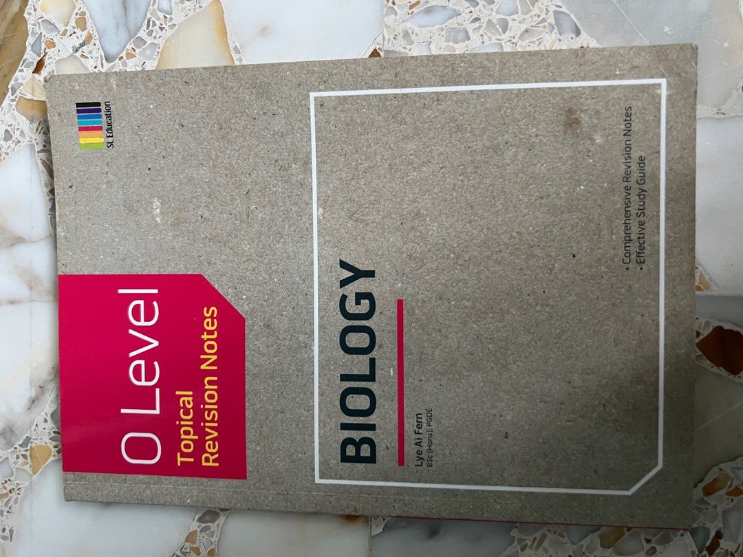Topical Biological Example O Level Biology Topical Revision Notes, Hobbies & Toys, Books ...