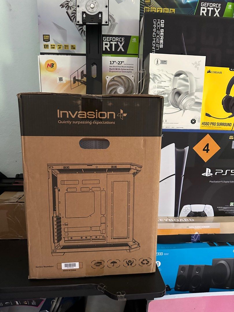 PC Case ATX Invasion Zoom Gaming, Computers & Tech, Parts & Accessories ...