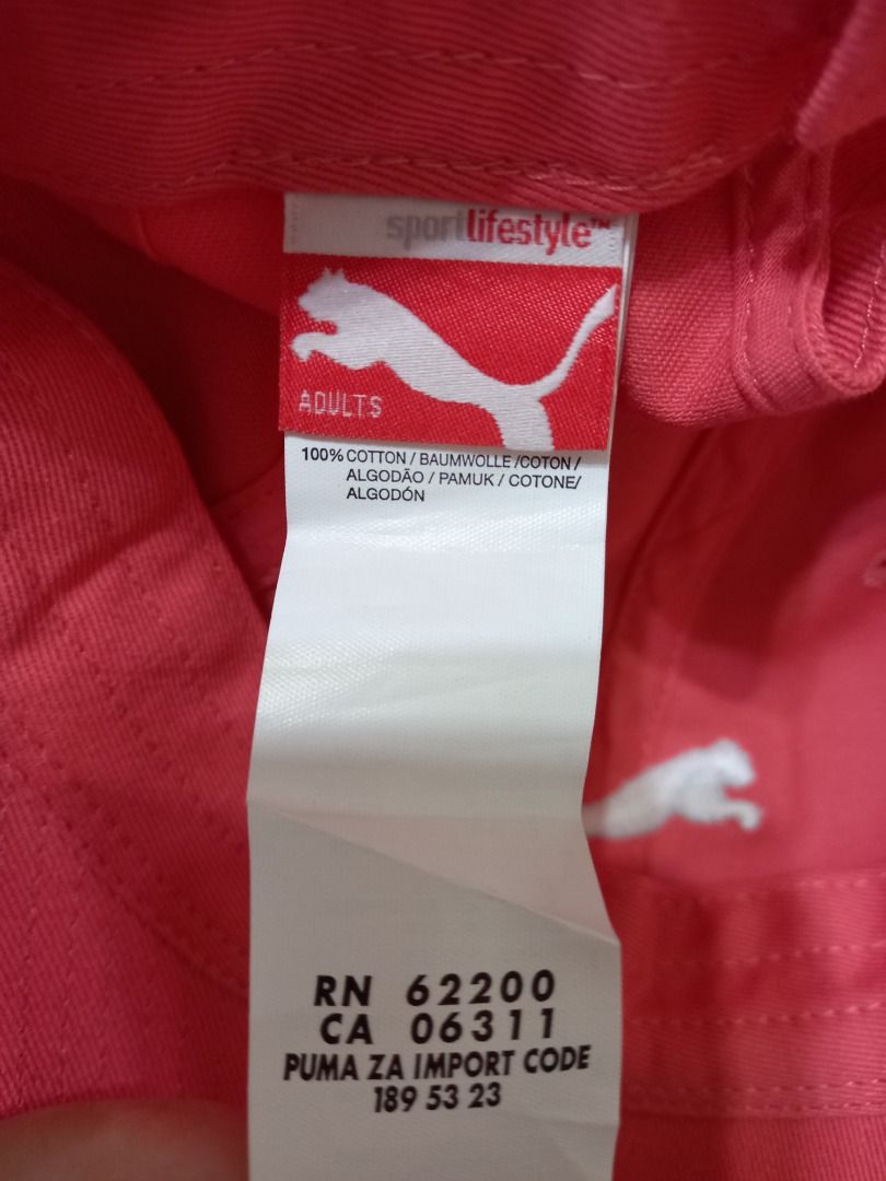 由 miamic (刊登 ID 1382021887，圖片 2) 提交，位於 新北市 (New Taipei) 的 PUMA 棒球帽 (類別：其他運動配件)，說明：照片拍出來有些色差，實際上的顏色較接近圖片中的深粉紅色。 後方調節大小部分為魔鬼氈。。