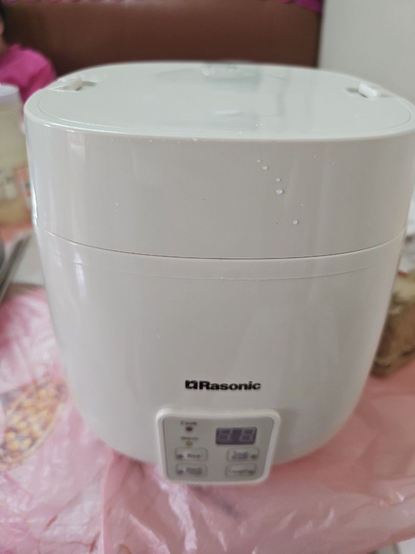 全新Rasonic樂信 - RRC-JG05 迷你飯煲（0.5L）【可煮最多5杯米】, 家庭電器, 廚房電器, 其他廚具 - Carousell