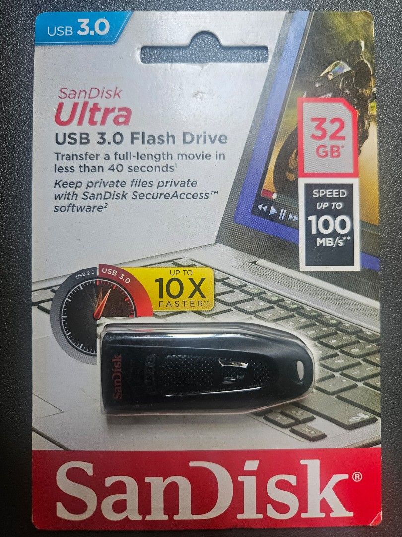 SanDisk Ultra 3.0 32GB USB Flash Drive632222872161311118