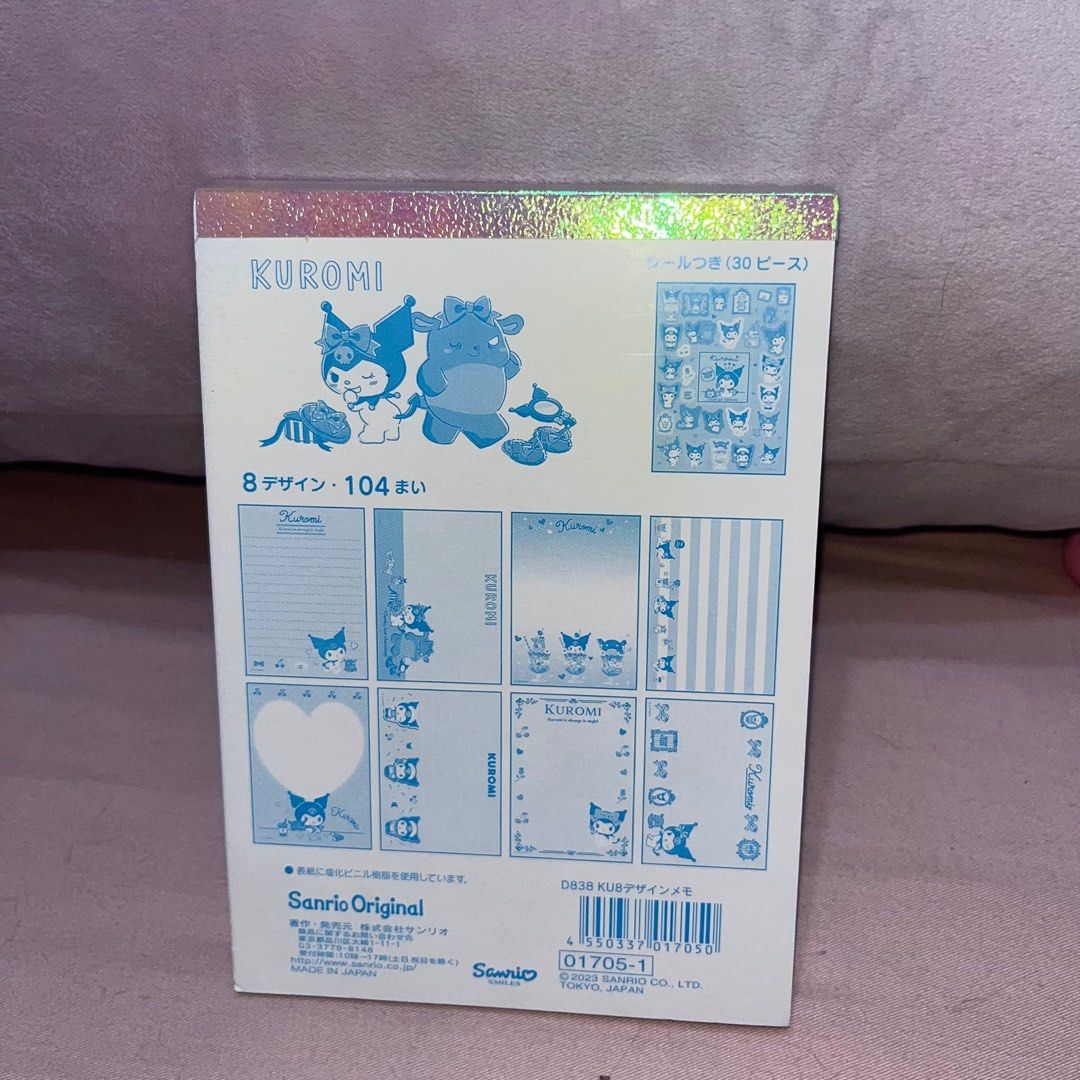 sanrio kuromi memo notepad a6 memopad (Category: Stationery & School Supplies) located in Manila. Submitted by whimsifraise (Listing ID 1382000916, Image 2). Description: .