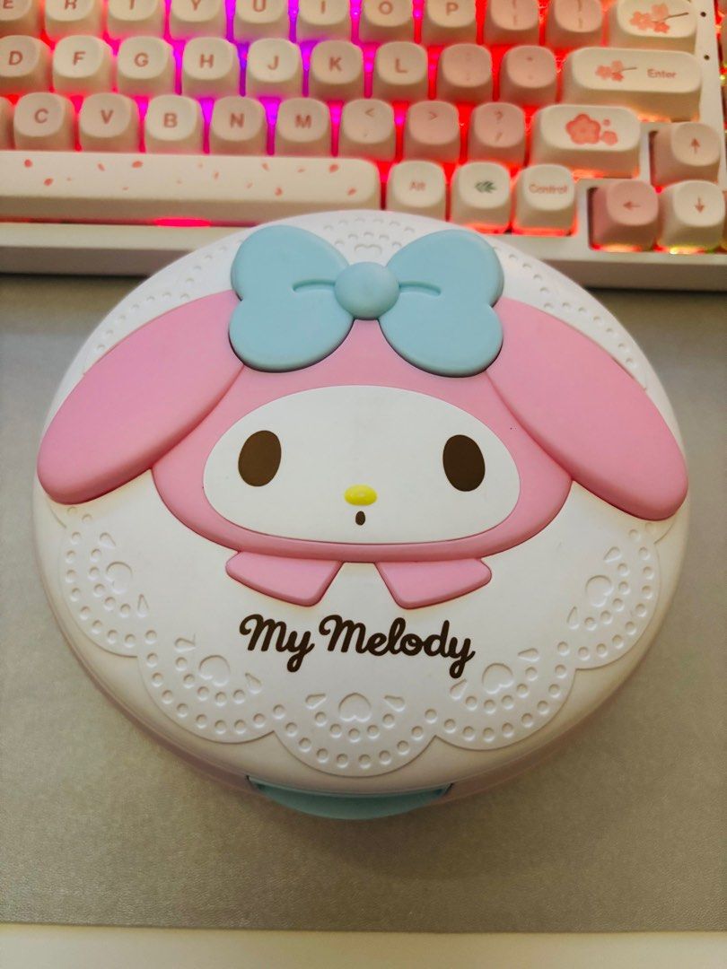 Sanrio My Melody Wipes Dispenser (Category: Diapers & Baby Wipes) located in Imus. Submitted by yummyfinds (Listing ID 1382002813, Image 2). Description: Sanrio My Melody Wipes Dispenser Barely used, kept only Original from Japan.