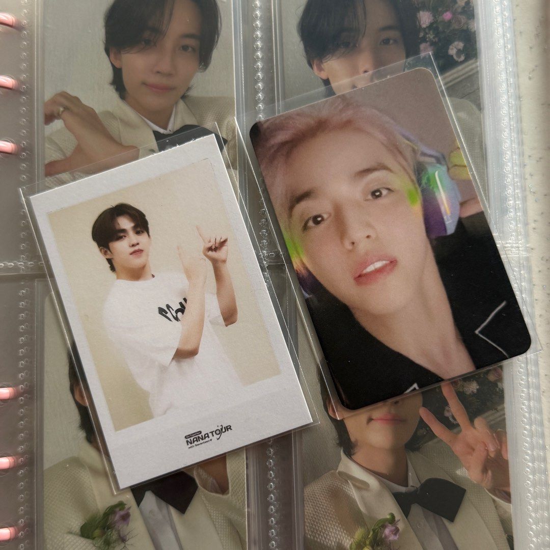 Scoups Nana Tour Photocard Set (Category: K-Wave Merchandise) located in Santa Rosa. Submitted by driedflowerrr (Listing ID 1381972191, Image 1). Description: 𖦹 mop: maya & unionbank 𖦹 mod: lbc / jnt / sdd.