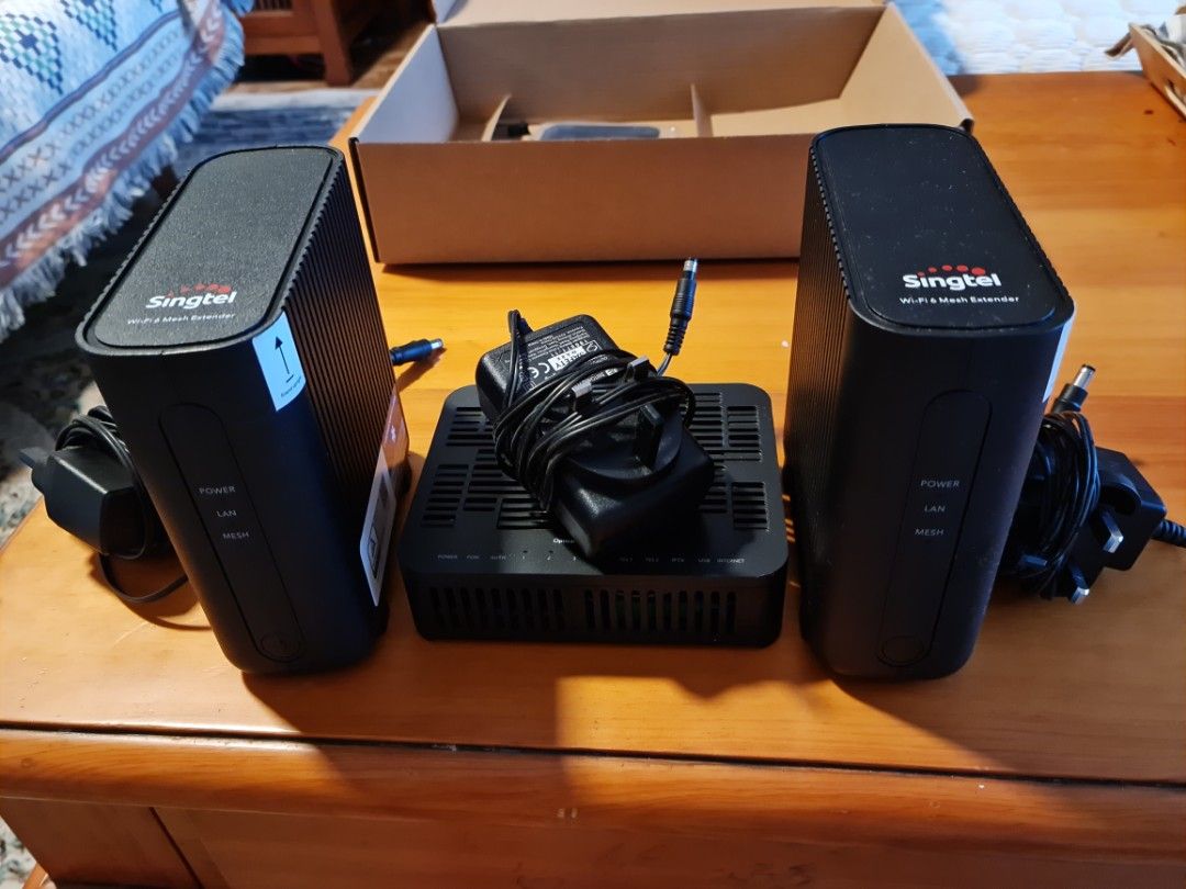 Singtel Mesh Wifi 6 Router Set63202639625091110