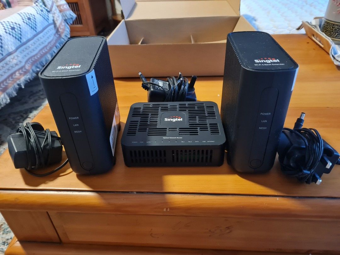 Singtel Mesh Wifi 6 Router Set63202639625091111