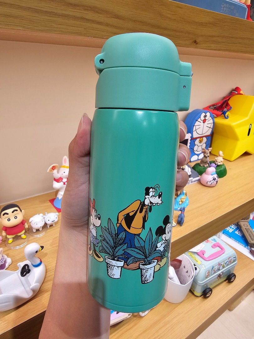 由 chin_chintsai (刊登 ID 1382082464，圖片 1) 提交，位於 台南市 (Tainan) 的 Skater Disney不鏽鋼吸管保溫瓶(480ml) (類別：水杯、水壺)，說明：。