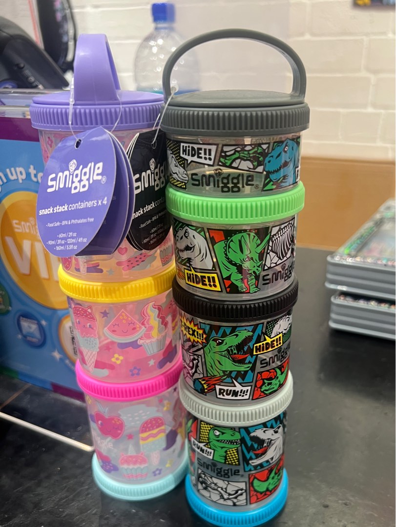 Smiggle snack stack/container, Babies & Kids, Babies & Kids Fashion on ...