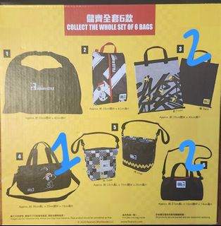 【售】Snoopy 711袋 行李袋 便攜袋 3 4 6號64230510006017110