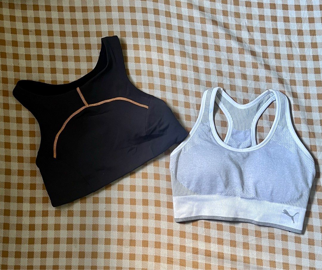 Sports Bra Lululemon & Puma (Category: Activewear) located in Manila. Submitted by deecluttering98 (Listing ID 1381903780, Image 1). Description: ₱250 each‼️ best fit XS-S.