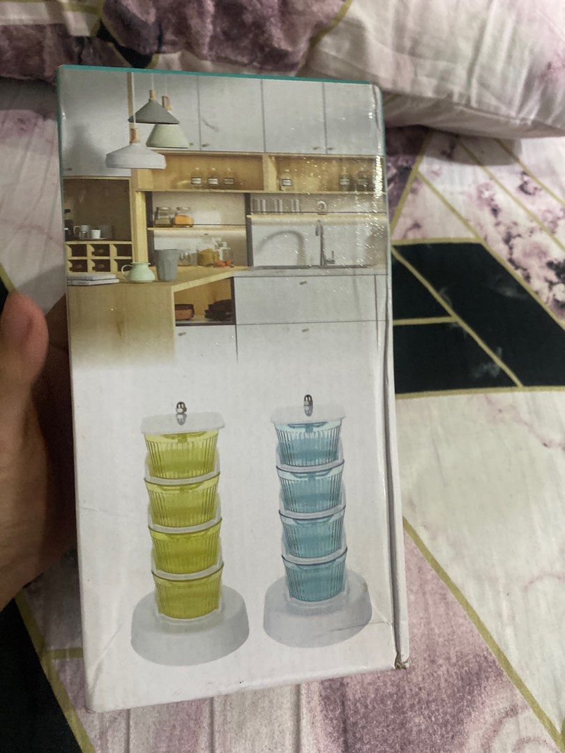 Stackable Food Storage Container - Blue65074072977537111