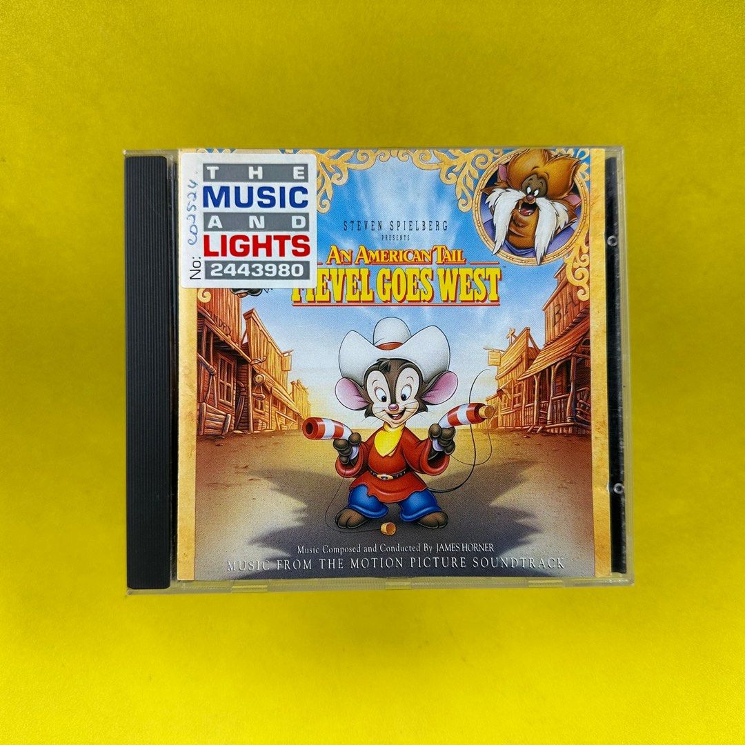 Steven Spielberg Presents An American Tail Fievel Goes West 1991 CD