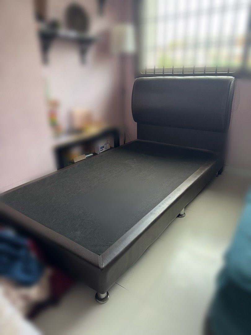 Super Single Bed Frame + Mattress 