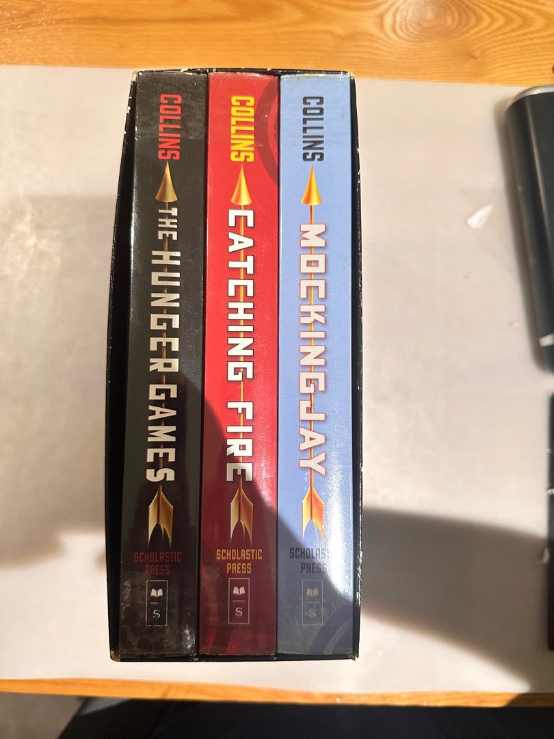 The Hunger Games Trilogy (Category: Storybooks) located in Quezon City. Submitted by kl.secondhand (Listing ID 1381984026, Image 2). Description: Rfs: decluterring LOC: QC.