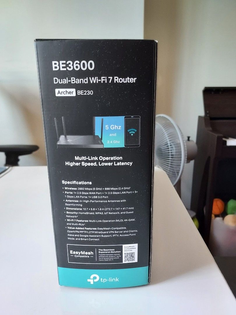 TP-Link Archer BE3600 Wi-Fi 7 Router63218248846467111