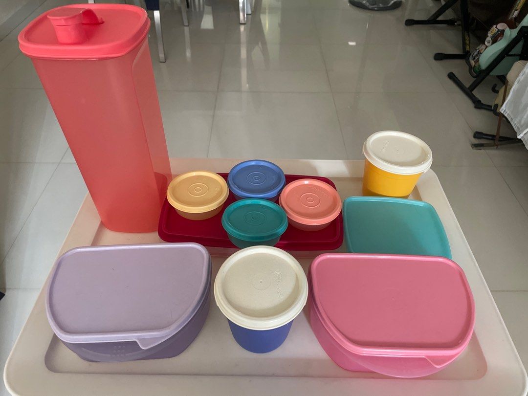 Tupperware Assorted Containers Set - Price for whole set65074073364354111