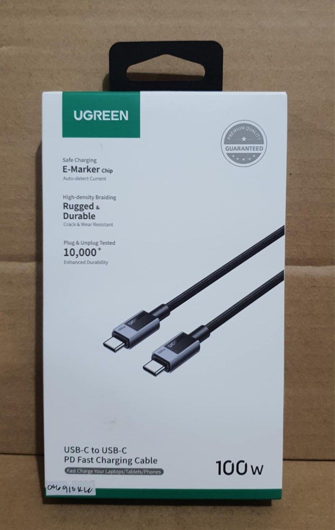 UGREEN TYPE C TO TYPE C FAST CHARGING 3M (Category: Chargers & Cables) located in Manila. Submitted by mxrx_ (Listing ID 1381996042, Image 1). Description: .