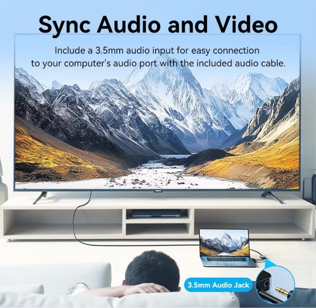 Vention VGA to HDMI Adapter63222783508865114