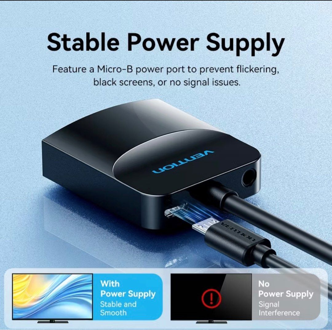 Vention VGA to HDMI Adapter63222783508865111