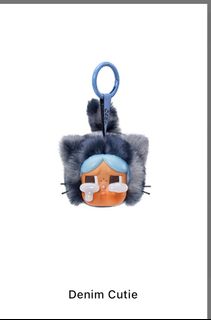 crybaby 新作　denim cutie Crybaby Wild but Cutie Vinyl Plush Pendant Series Denim