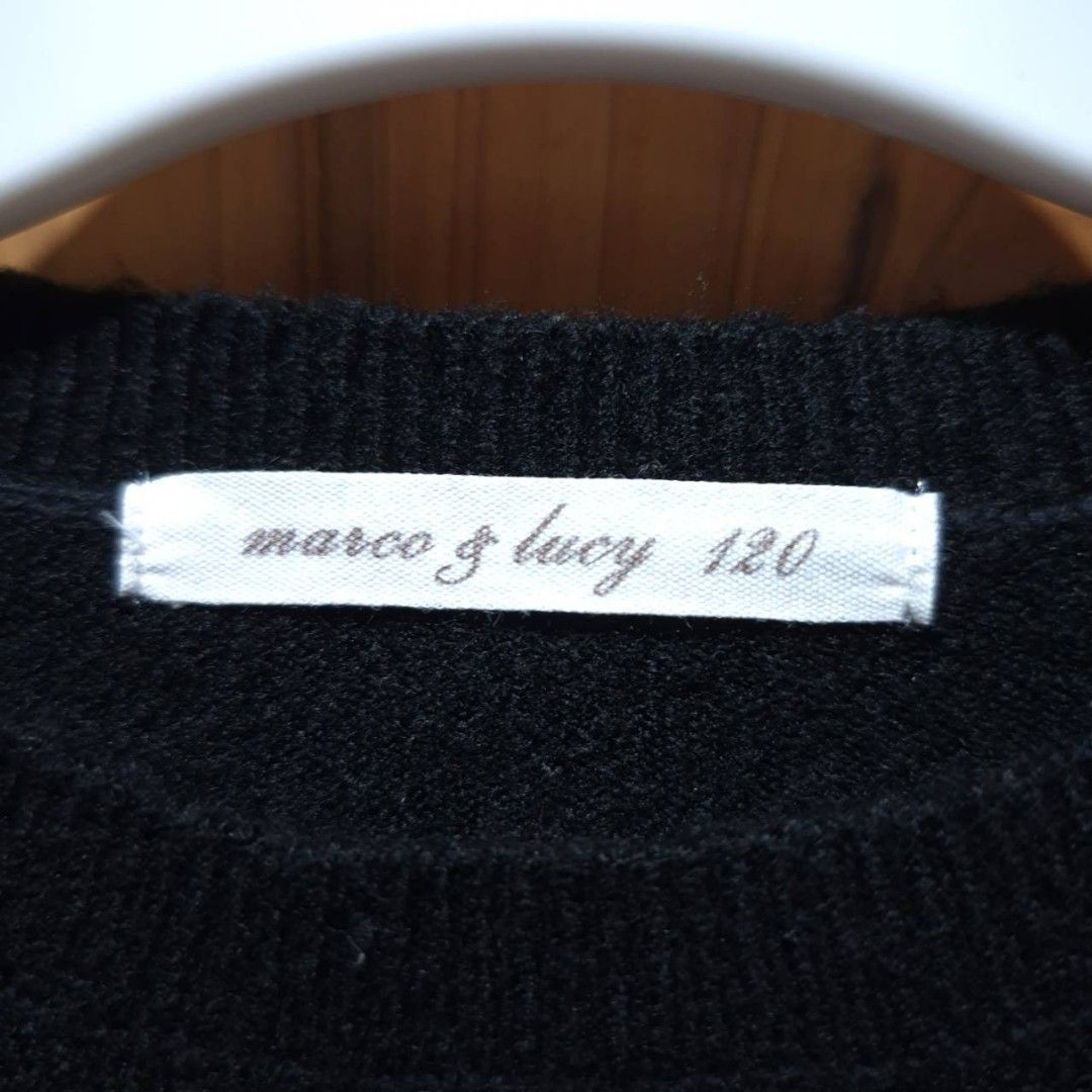 由 lovemiulin9215 (刊登 ID 1382288108，圖片 3) 提交，位於 宜蘭縣 (Yilan) 的 女童裝秋冬黑色彈性針織拼接蕾絲長版上衣 (類別：嬰兒及兒童流行時尚)，說明：二手微使用感 120cm 4～6歲 針織彈性 蕾絲很軟。