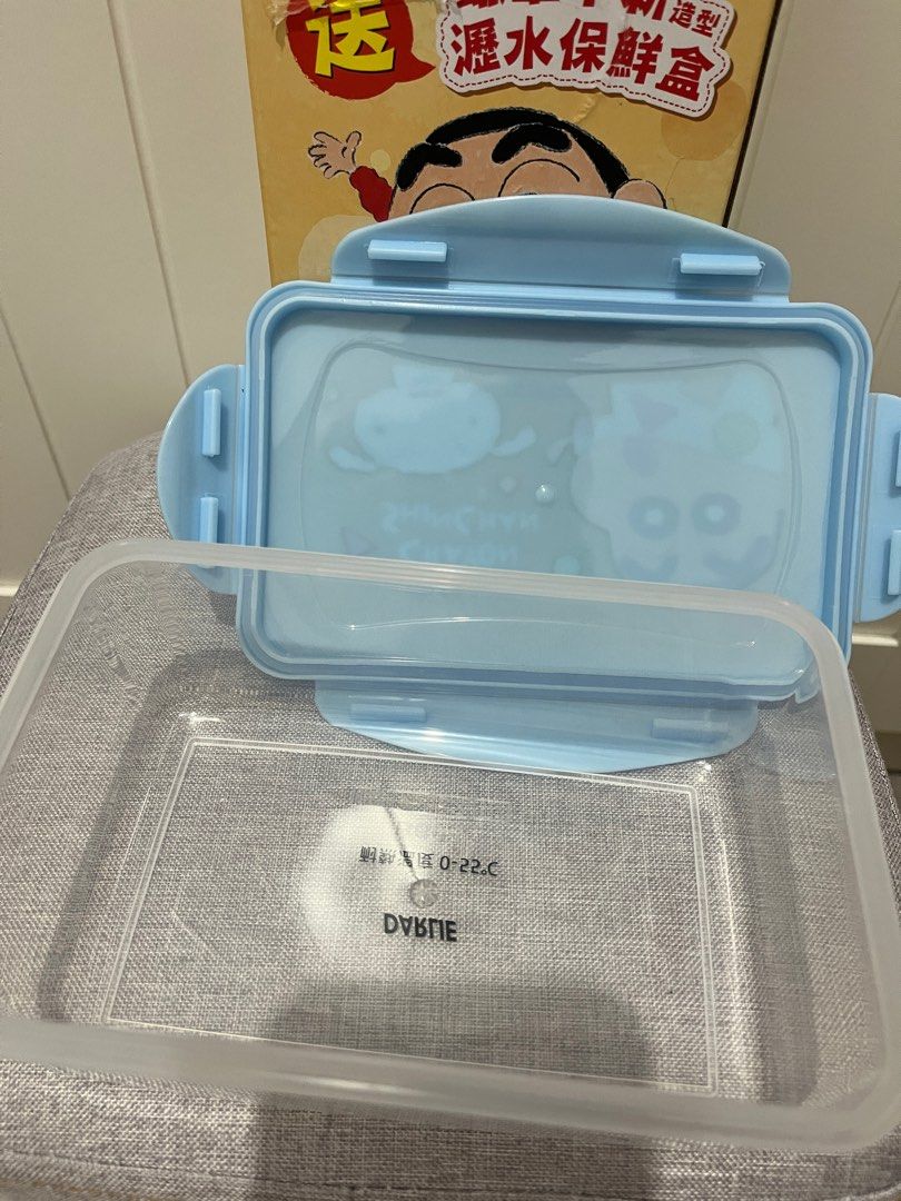 由 aa092623635782858 (刊登 ID 1382261308，圖片 3) 提交，位於 台中市 (Taichung) 的 蠟筆小新 瀝水保鮮盒 (類別：食物整理及儲存)，說明：全新未使用，打開拍照而已。