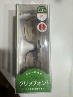 全新未用過 藍光鏡片 本身戴眼鏡 可以加上去 anti blue light Len 減少50%藍光64236713923971110