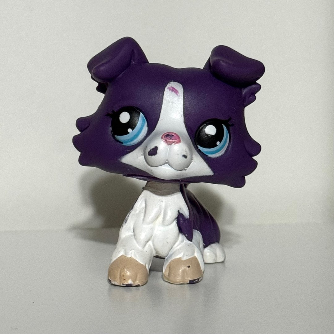 Littlest Pet Shop Hasbro – Chien Colley #1676 – Authentique Figurine LPS