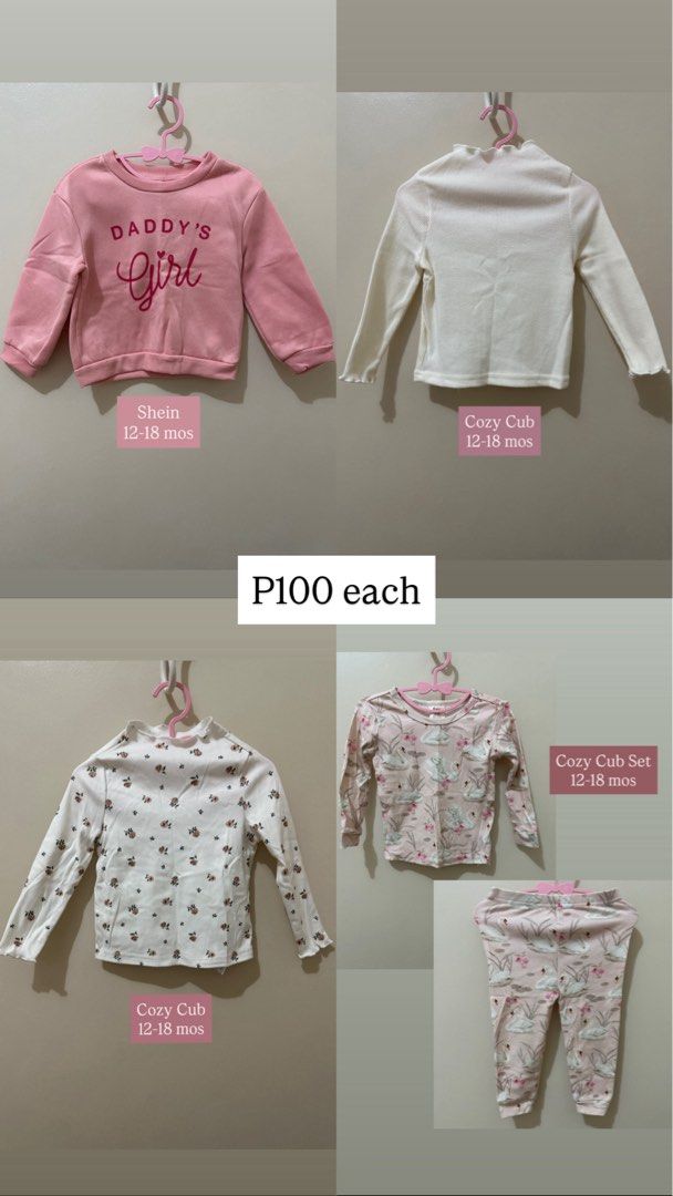 Baby girl clothes (Category: Babies & Kids Fashion) located in Paranaque City. Submitted by every_thingph (Listing ID 1382136727, Image 1). Description: .