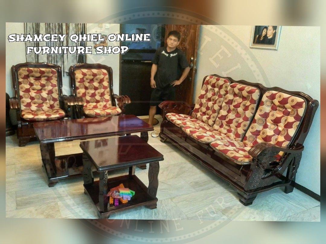 BRAND NEW DRAGON SALA SET WITH PILLOW (Category: Sofas) located in Manila. Submitted by morallosmariel2 (Listing ID 1382209441, Image 2). Description: ▪︎ Now Available Stock ▪︎ Brand new Item ▪︎ Ready To Deliver ▪︎ free Assemble / Installation ▪︎ On Hand / On Hand ▪︎ G cash Payment ▪︎ Bank transfer 09705024492 / 09460969894.