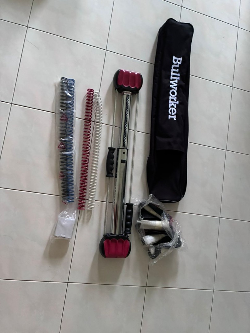 Fitness Resistance Trainer Bullworker Ultimate Pro Set Resistance ...