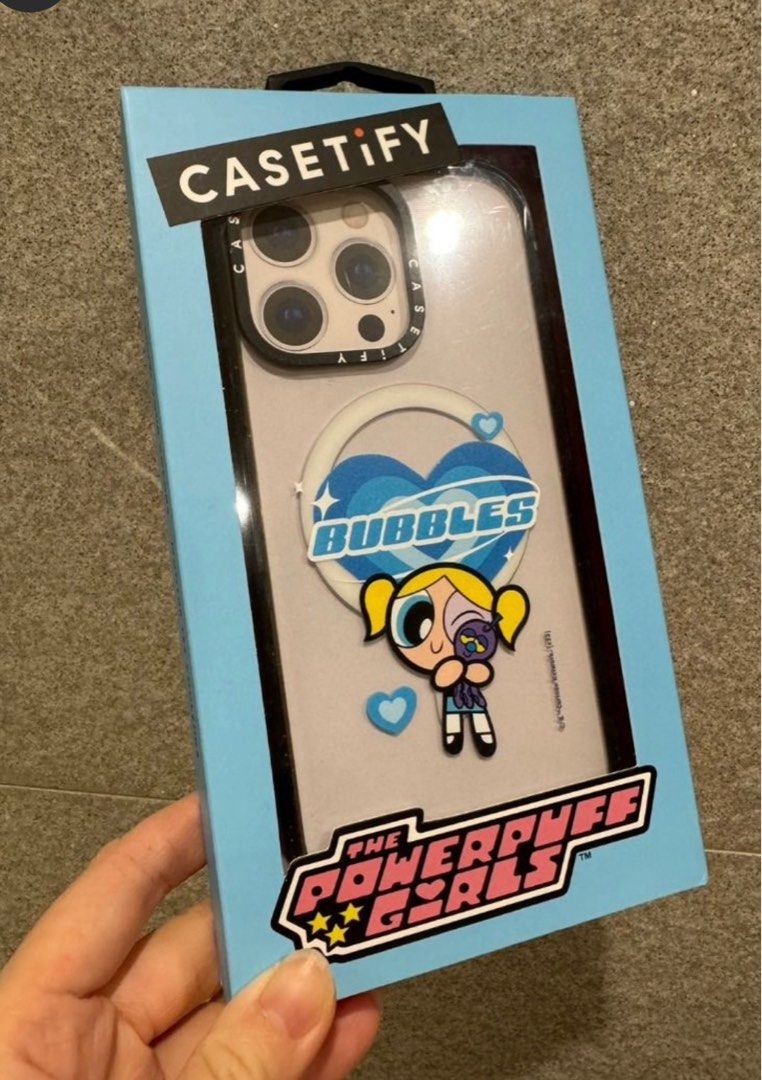 由 tge1119 (刊登 ID 1382182581，圖片 1) 提交，位於 台北市 (Taipei) 的 CASETiFY 飛天小女警聯名款手機殼 for iPhone 15 Pro Max - MagSafe Compatible (類別：手機套及手機殻)，說明：原價2000初 9成新、有些微使用痕跡 MagSafe 兼容 iPhone 15 Pro Max適用。