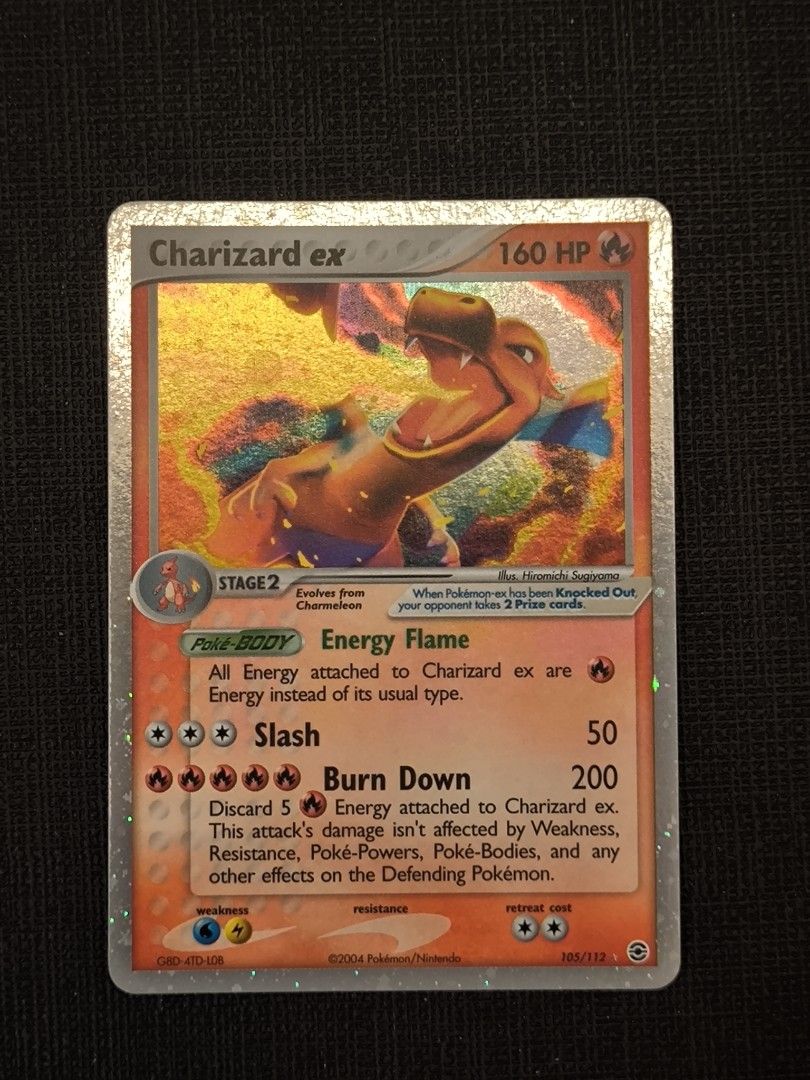 Charizard ex #105 Fire Red & Leaf Green Pokemon, Hobbies & Toys, Toys ...