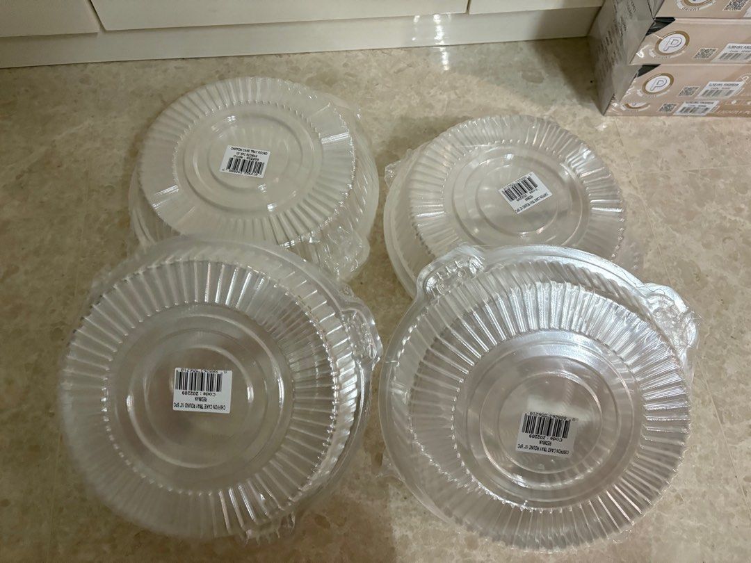 Chiffon cake boxes (brand new sealed) 