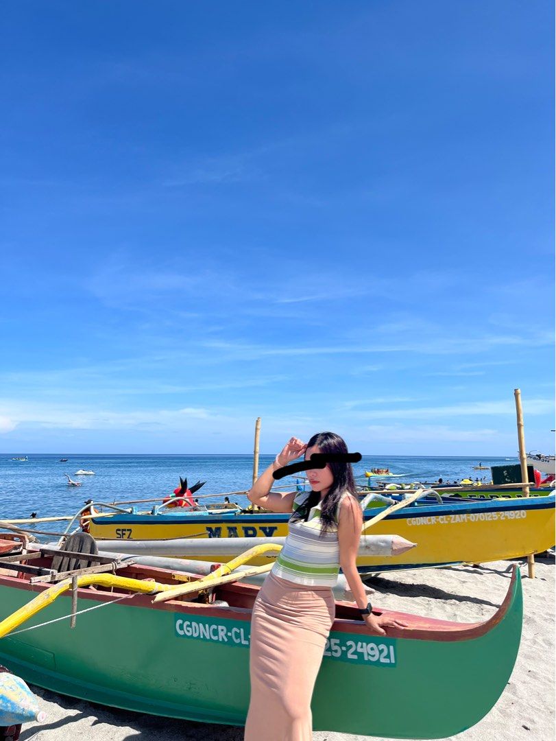 coordinates long skirt (beige/brown) (Category: Sets or Coordinates) located in Manila. Submitted by jenniii.gchico (Listing ID 1382271440, Image 2). Description: Can fit to small -medium size used it thrice but good as new no flaws .