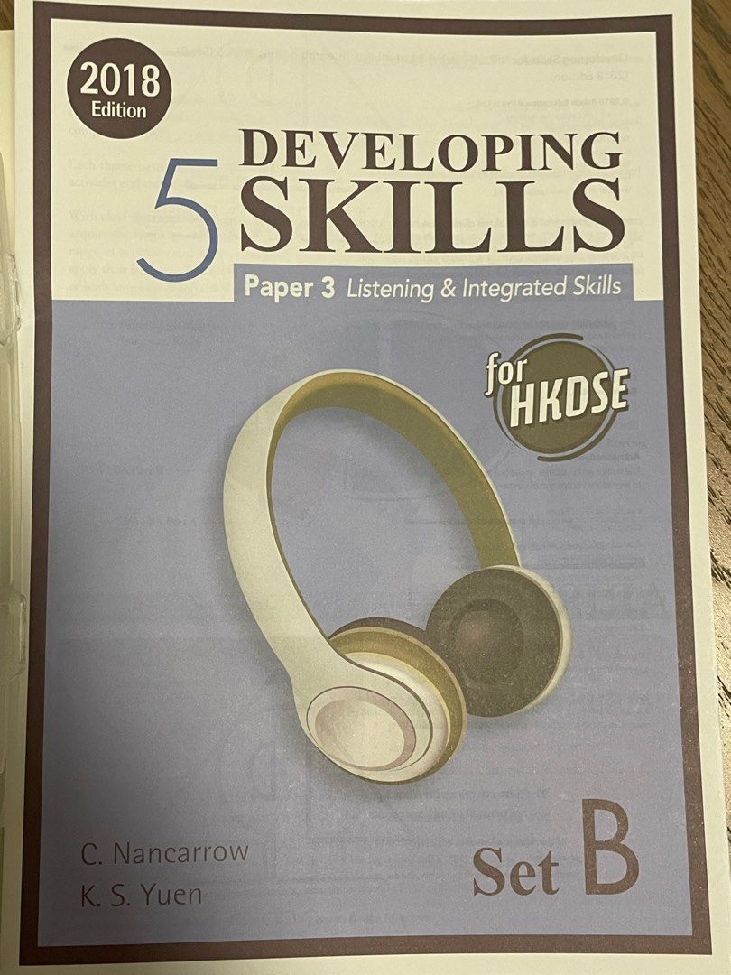 DSE English Paper 3 Listening From 5 , 興趣及遊戲, 書本& 文具, 教科書- Carousell