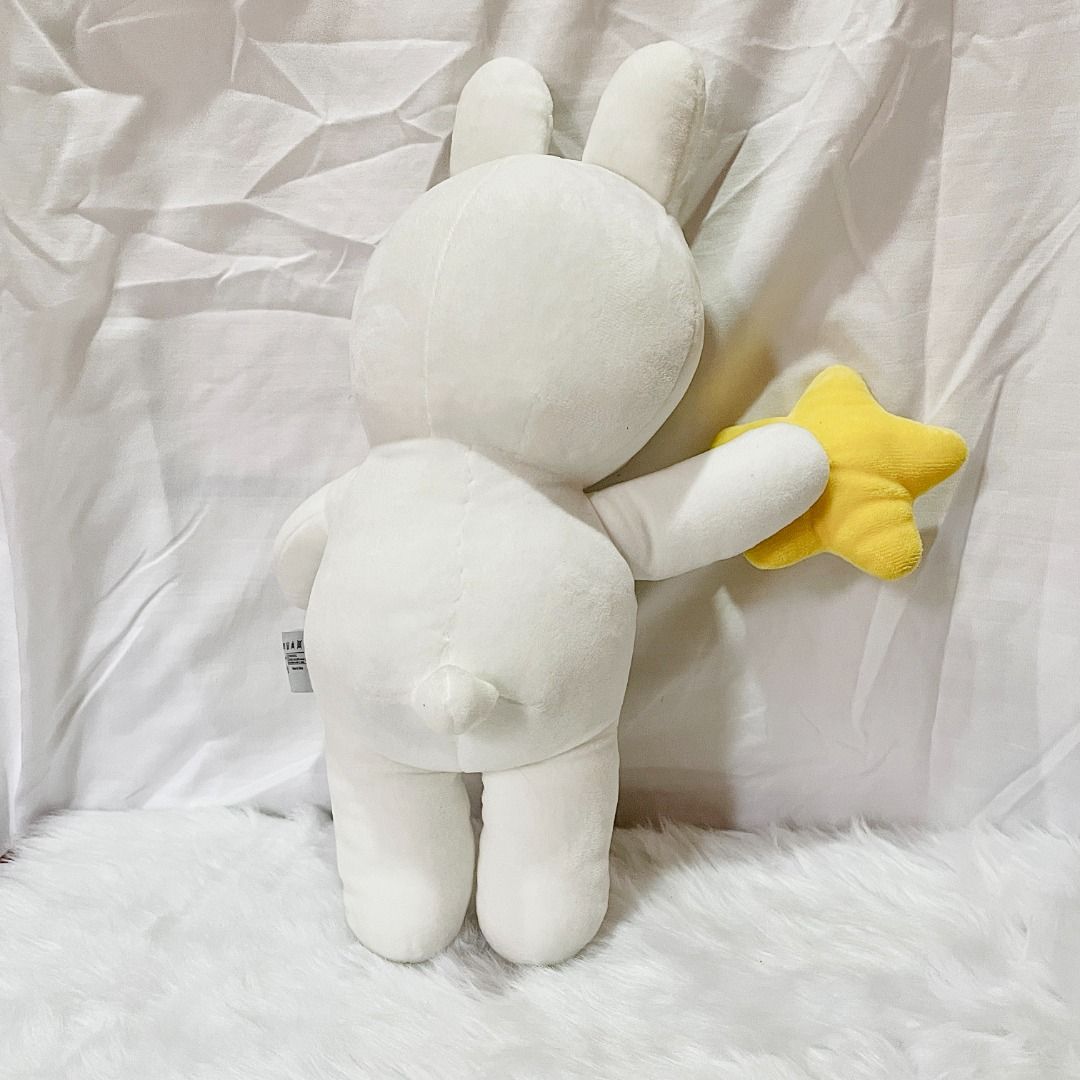Extremely Rabbit with Star Medium Korean Plush Stuffed Toy (Category: Plushies & Soft Toys) located in San Pedro. Submitted by jeruri (Listing ID 1382236213, Image 2). Description: With paper tag.