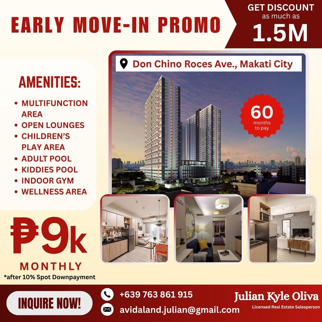 FOR SALE: AVIDA TOWERS MAKATI SOUTHPOINT, Property, For Sale ...