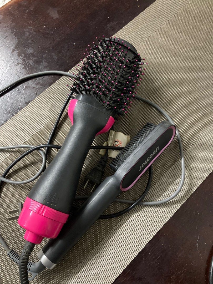 HAIR BRUSH BLOWER/ STRAIGHTENER (Category: Hair) located in Quezon City. Submitted by philo.clutters (Listing ID 1382258038, Image 1). Description: 300 for both.