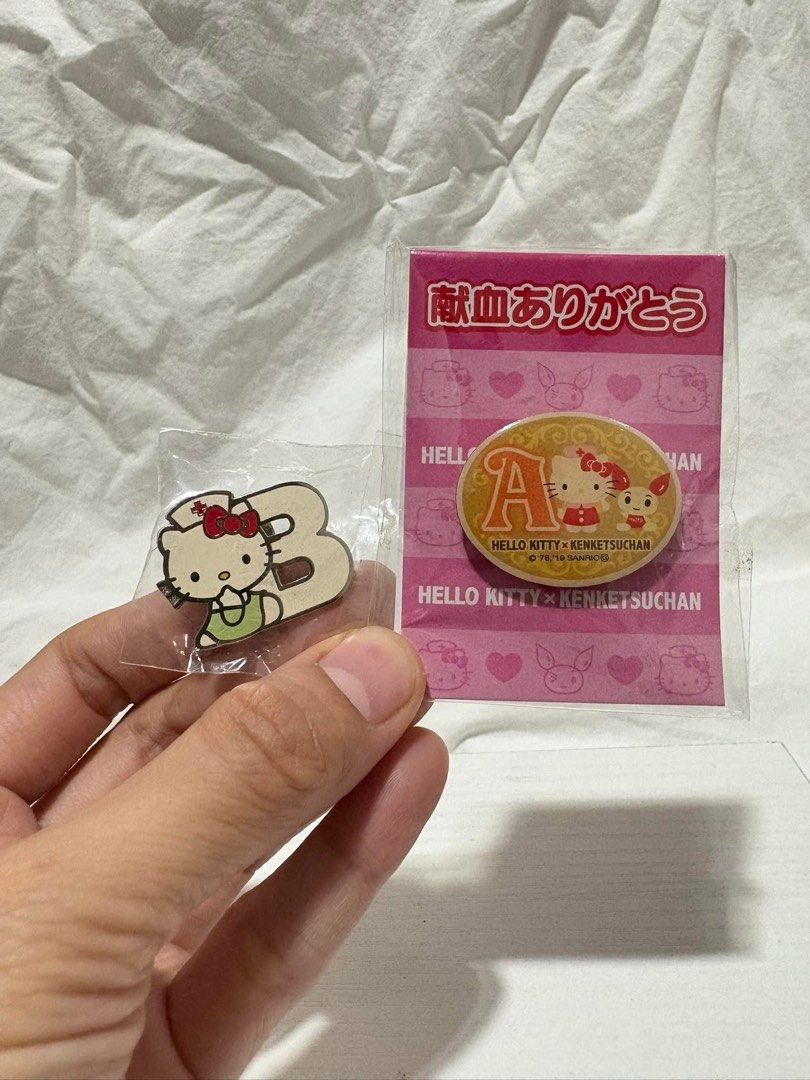 Hello kitty nurse metal pin badge (Category: Character Goods) located in Tuguegarao City. Submitted by jasminecoll (Listing ID 1382283230, Image 1). Description: 150 both Authentic Location Tuguegarao City North Luzon Shipping fee start at 65 PHp and up.