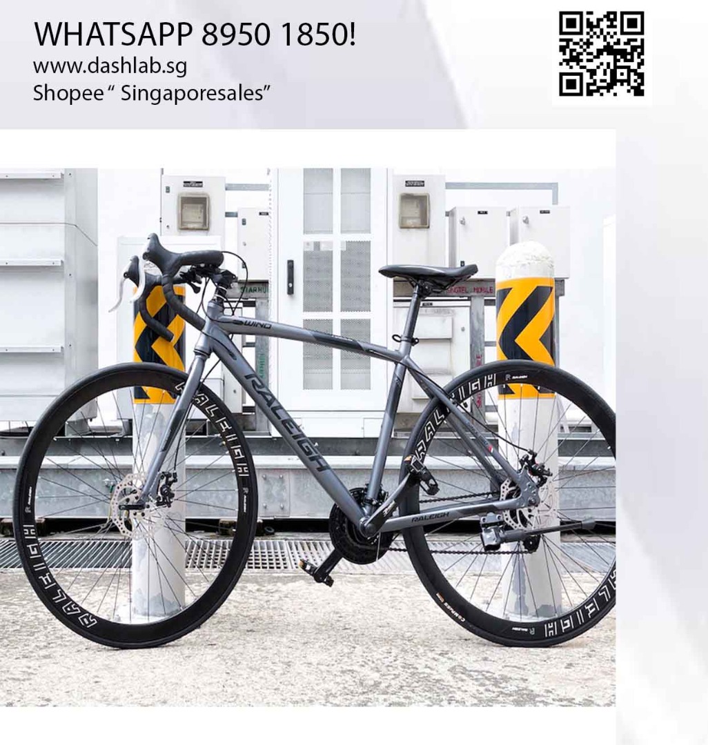 HYBRID BIKE BICYCLE 700C 24 Speed Raleigh Road bike Wind R700 RL880 R9 ...