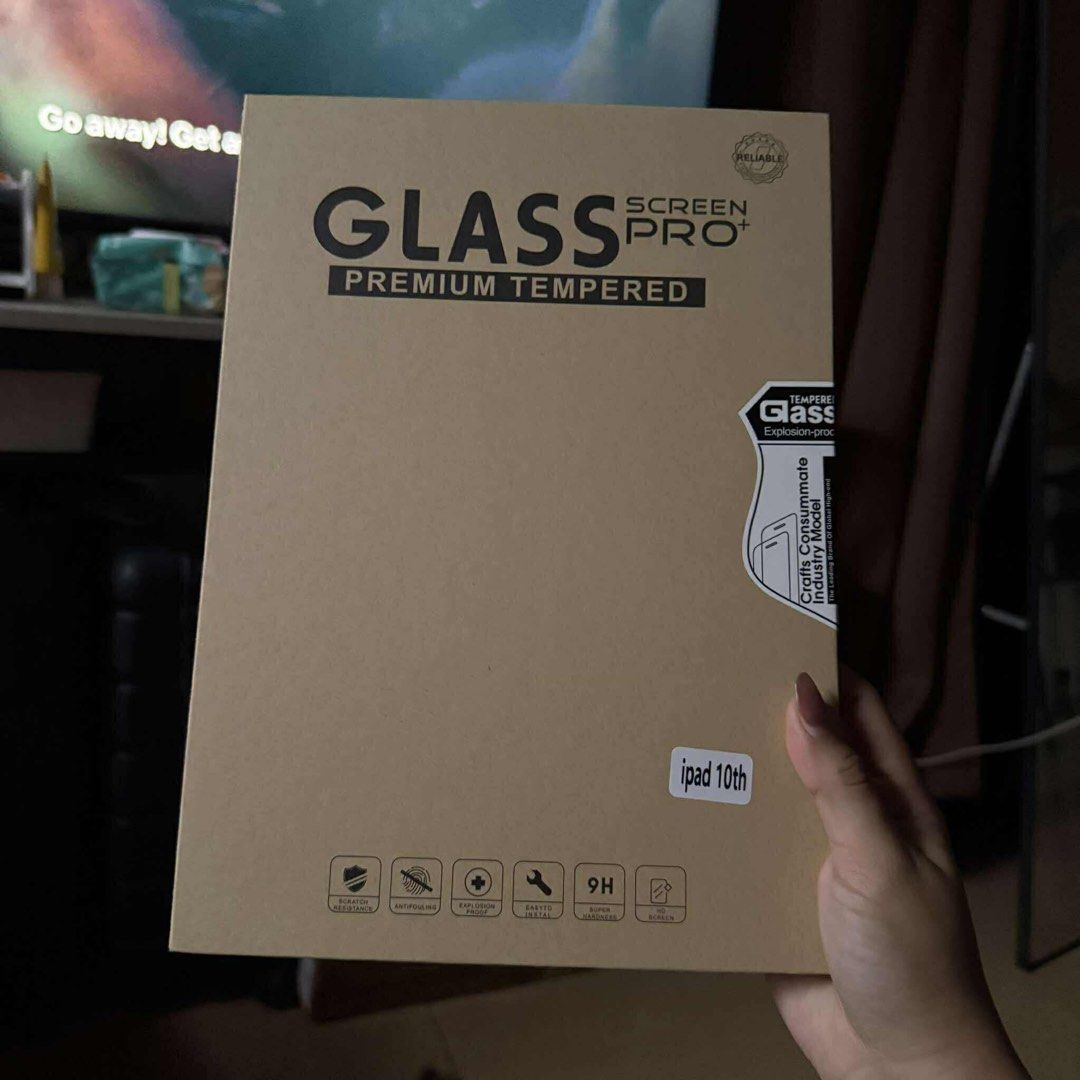 iPad 10th Gen / 11th Gen A16 Screen Protector (Category: Other Mobile & Gadget Accessories) located in Quezon City. Submitted by rcstny (Listing ID 1382100824, Image 2). Description: iPad 10th Gen / 11th Gen A16 Screen Protector ₱550 Xundd Axe Tempered Glass (Easy Install) ₱350 Clear Tempered Glass ₱350 Paperlike Screen Protector MOP: GCASH/BDO ✔️Iphone & Ipad Accessories also available .
