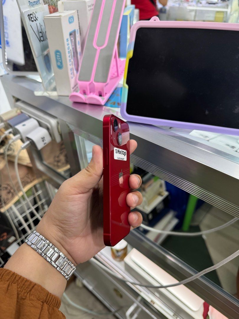 Iphone 13 Mini 512gb FU NTC 95% batt (Category: iPhone 13 Series) located in San Juan City. Submitted by keannagadgetph (Listing ID 1382140563, Image 2). Description: Available Units for today's POST Iphone 13 mini / 512gb / FU / NTC / 95% BATT - any colors available - good condition - 95% Makinis - good battery - No issue / No Repair - Any colors available ~ Accepting SWAP / TRADE IN / INSTALLMENT / BINTA UNIT ~ CASH ON DELIVERY METRO MANILA / L